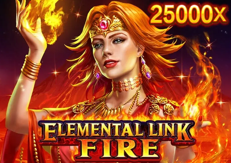 Elemental Link Fire, jogo de cassino online, elemento fogo, prêmios, jackpots progressivos.